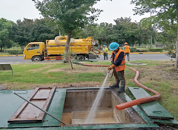 连江化油池清理